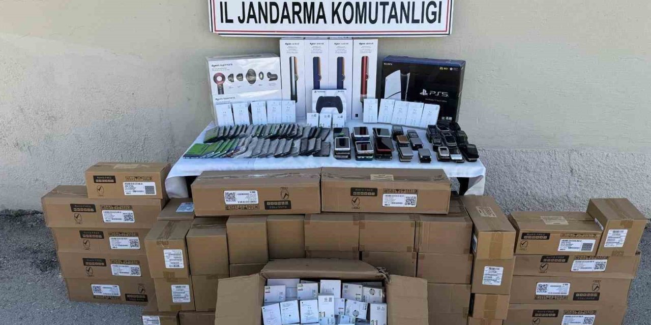 Konya'da jandarmadan kaçakçılara operasyon