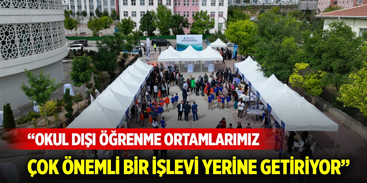 Pekyatırmacı: Okul dışı öğrenme ortamlarımız çok önemli bir işlevi yerine getiriyor