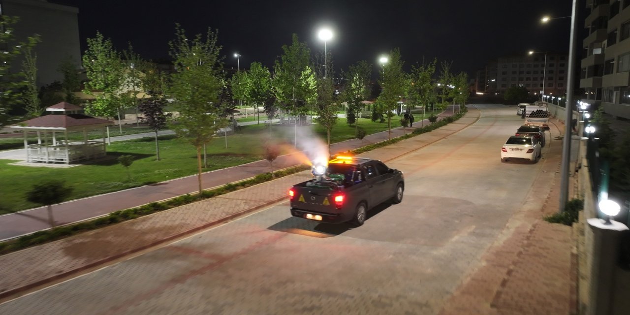 Konya'nın merkez ilçesinde bayram öncesi yoğun mesai