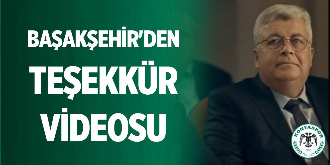 Konyaspor'unda bulunduğu teşekkür videosu dikkat çekti!