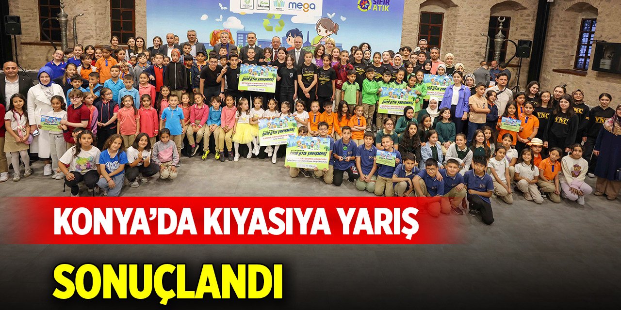 Konya'da kıyasıya yarış sonuçlandı