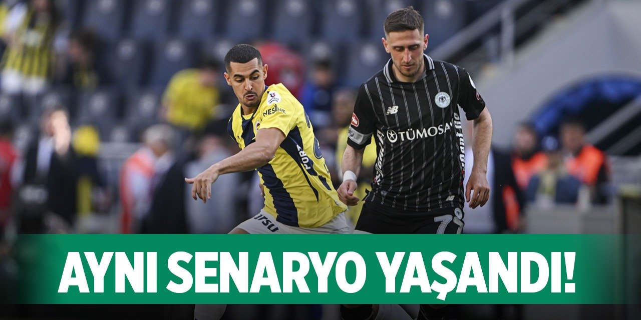 Konyaspor bu akışı değiştiremedi!