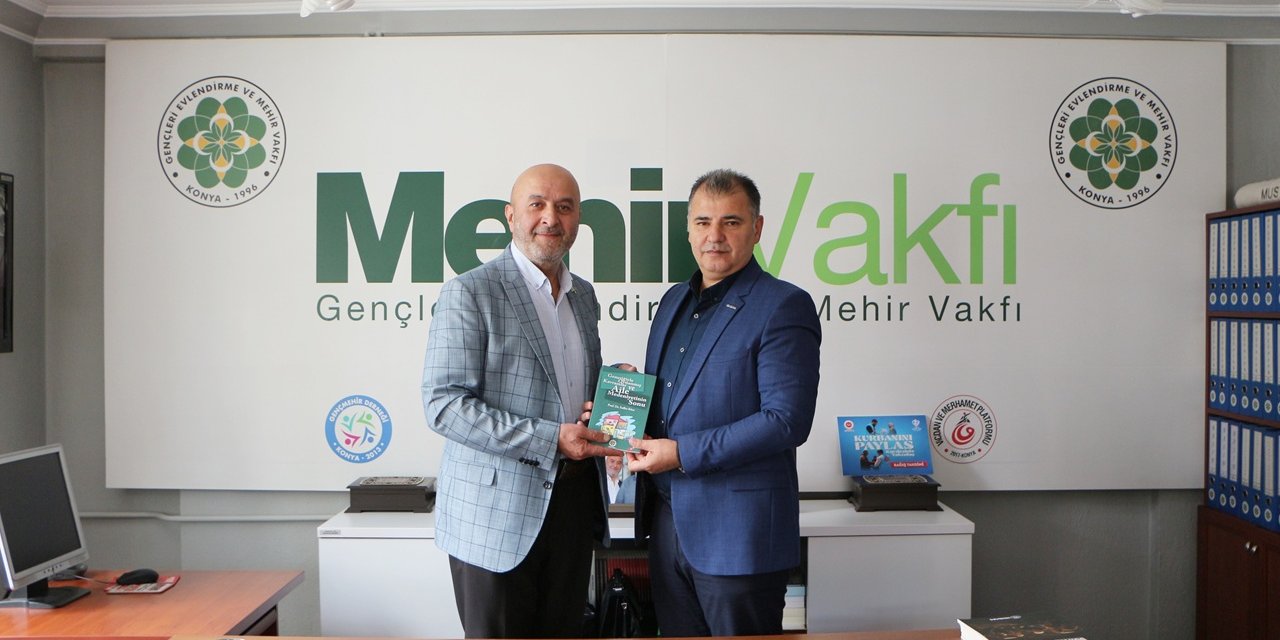 TÜGİKKONYAGİAD’dan Mehir Vakfına “Yılın Vakfı” tebrik ziyareti!