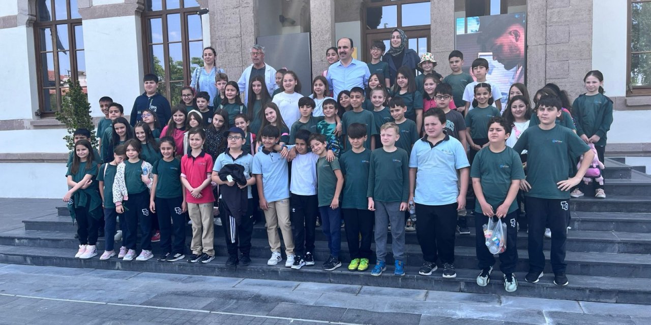 Karatay’ın kültürel değerleriyle buluştular... Türmaklı öğrencilerden tarihe yolculuk