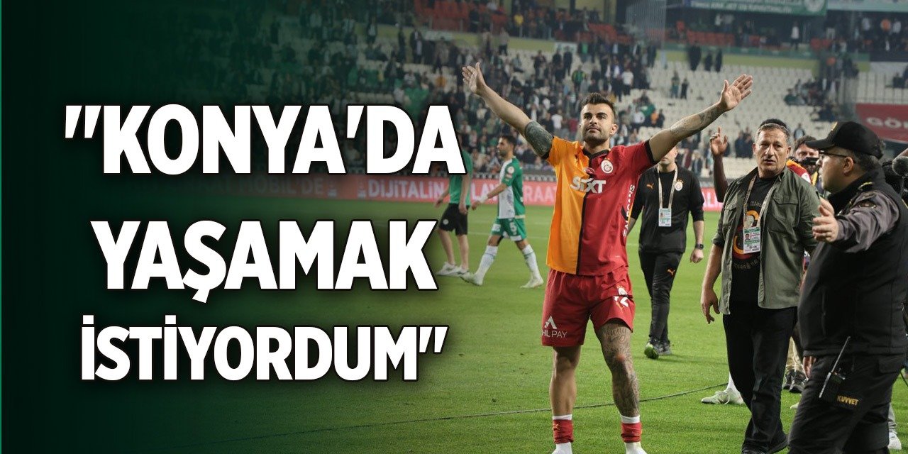 Abdülkerim Bardakçı, Konyaspor taraftarına kırgın!