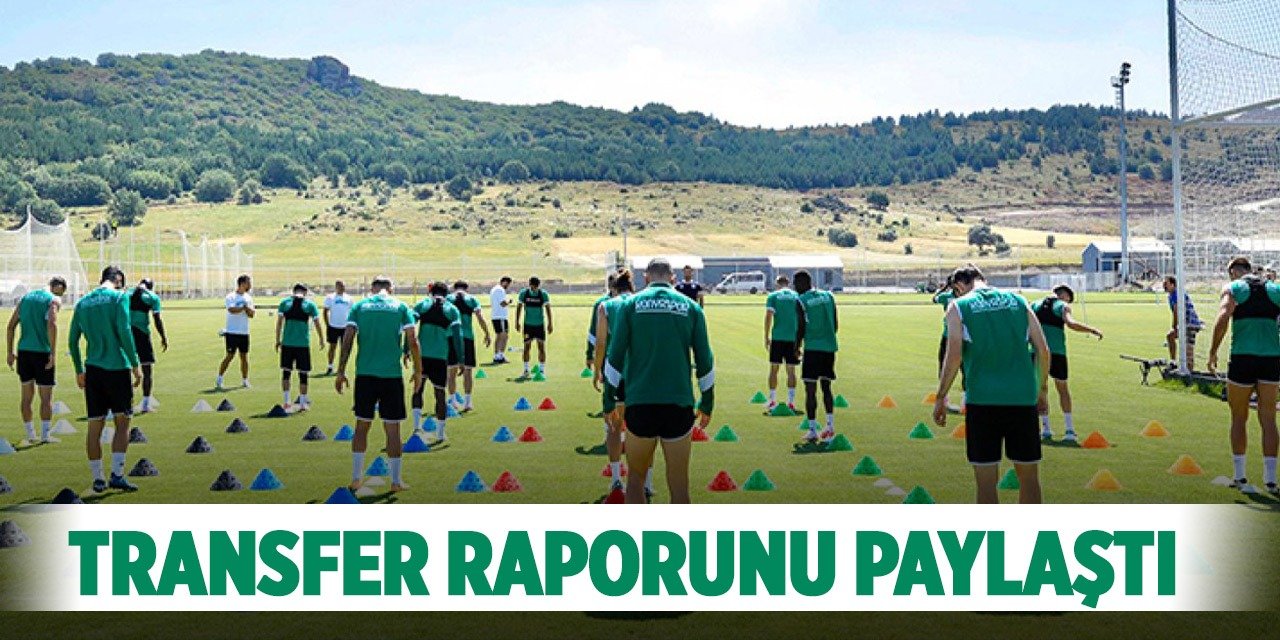 Konyaspor'da gelecek sezonla ilgili ilk rapor!