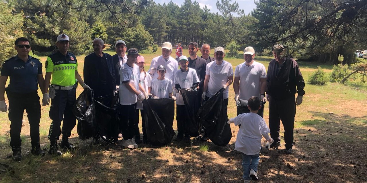 Hüyük’te öğrenciler temiz çevre için seferber oldu