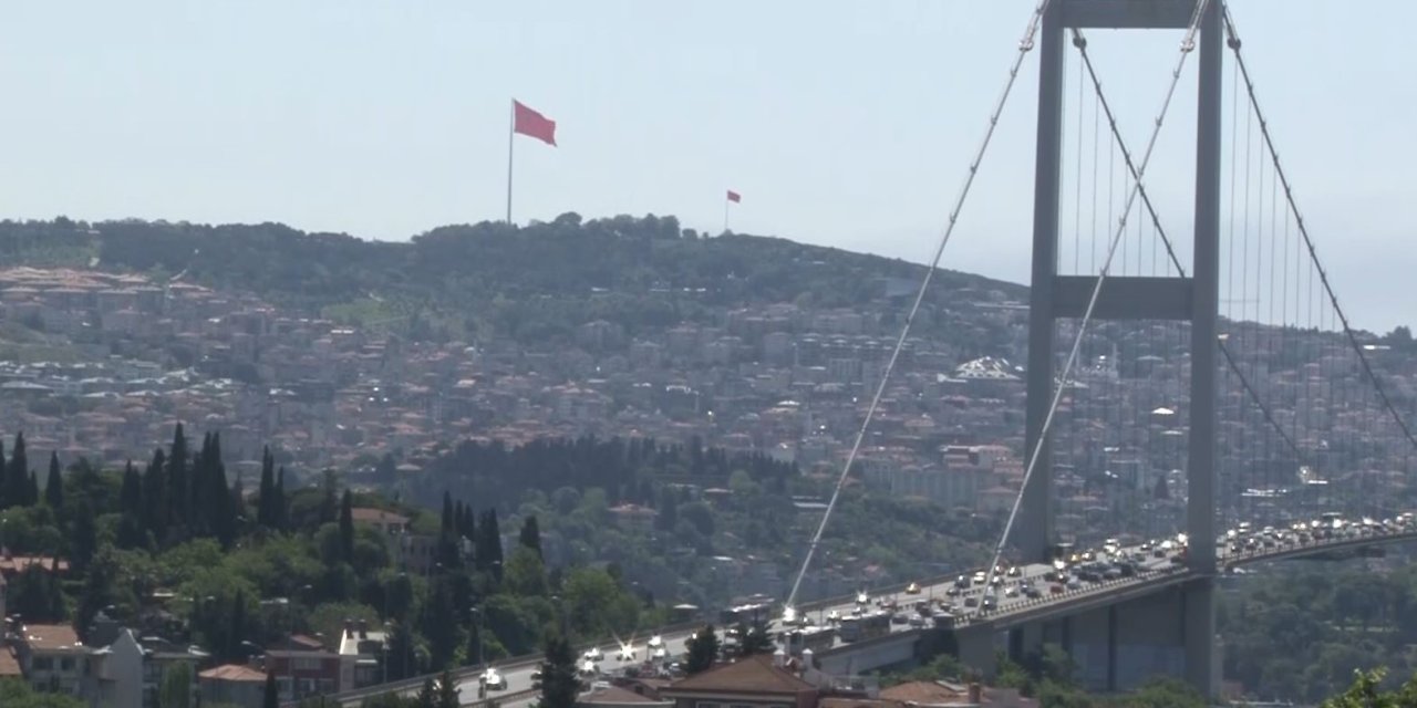 15 Temmuz Şehitler Köprüsü'nde bayram trafiği
