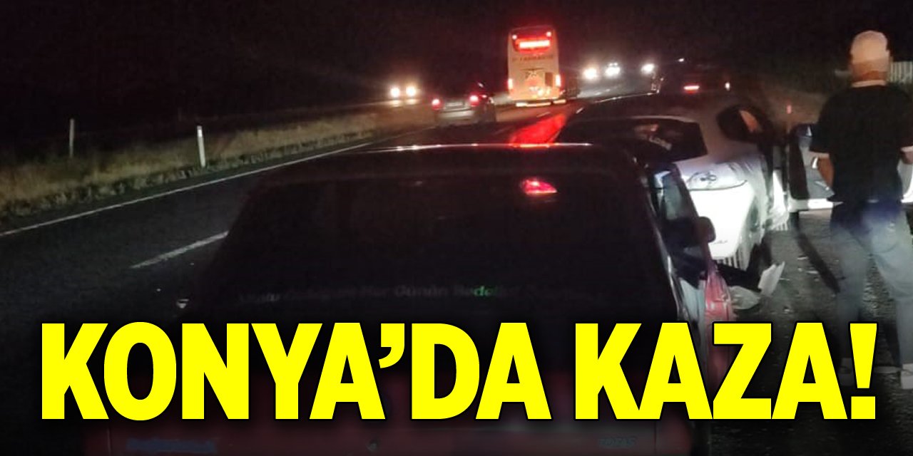 Konya’da kaza!