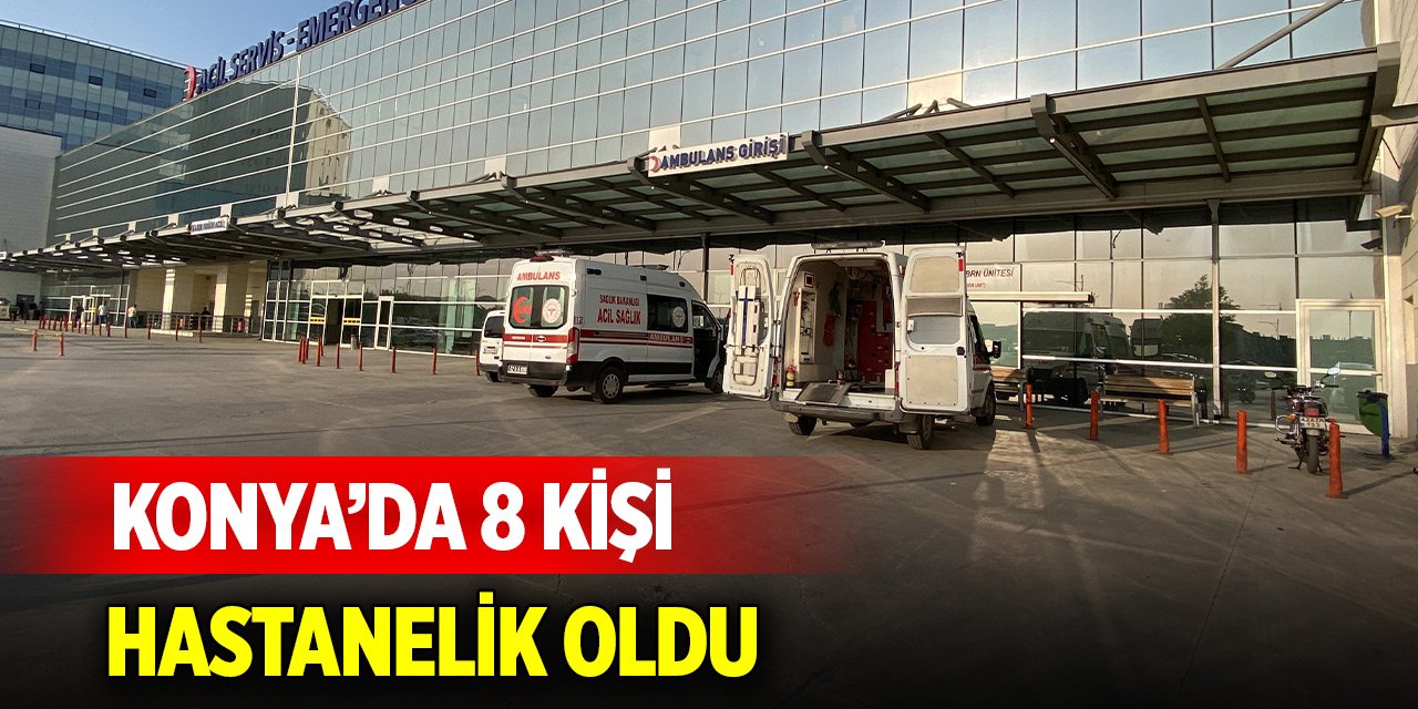 Konya’da kurbanın etinden yiyen 8 kişi hastanelik oldu