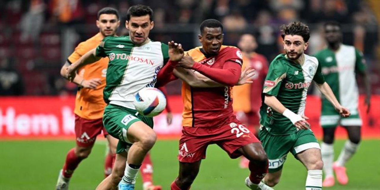 Galatasaray'ın kırılma maçı Konyaspor eşlemesi oldu!