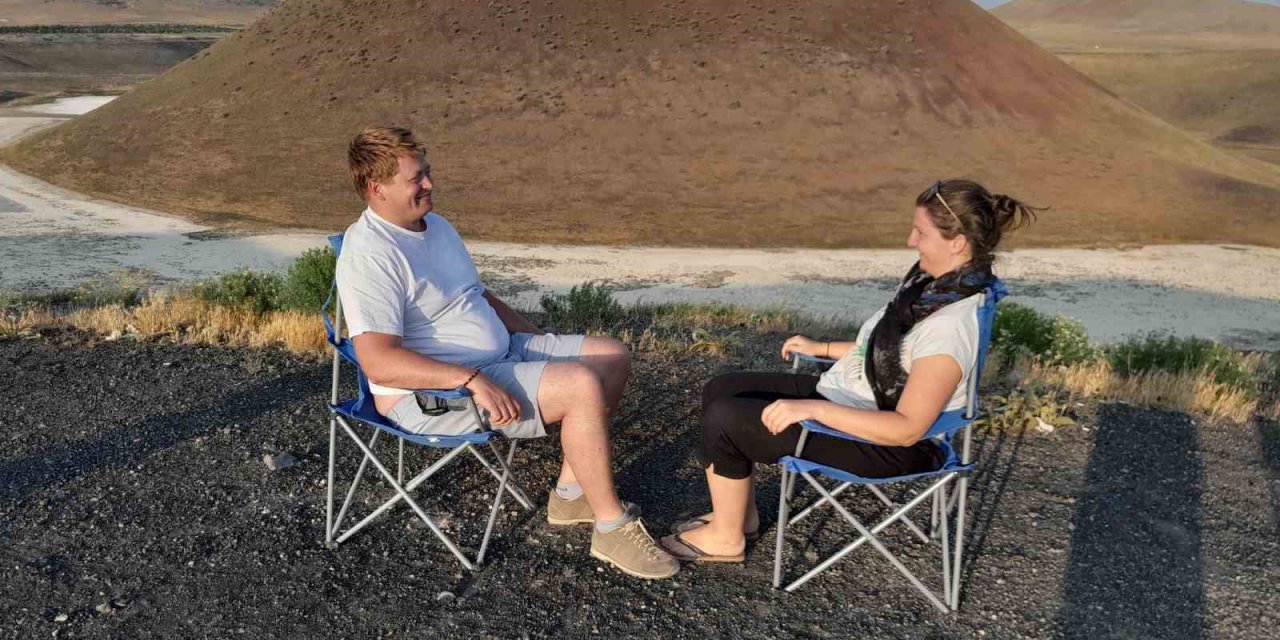 Avusturyalı çift, molayı Konya'da verdi