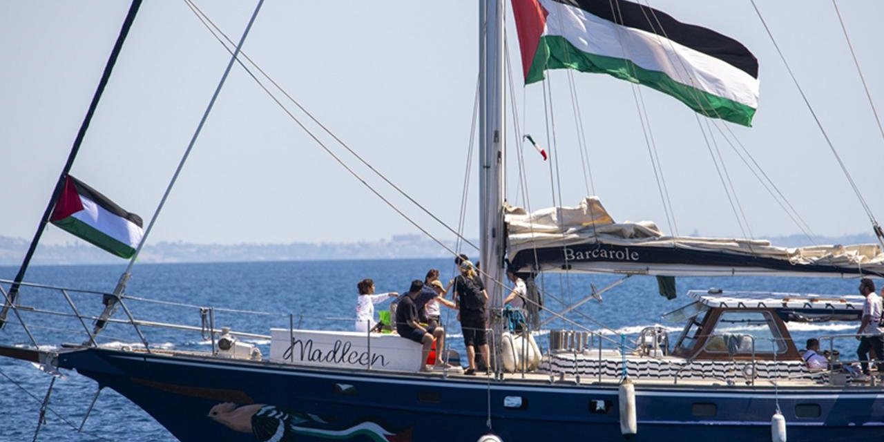 İsrail’in el koyduğu yardım gemisi Madleen Aşdod Limanı’na ulaştı
