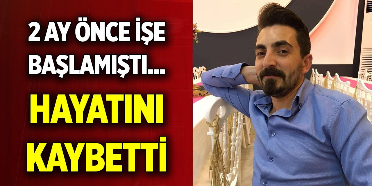 2 ay önce işe başlamıştı... Forkliftten düşen işçi hayatını kaybetti