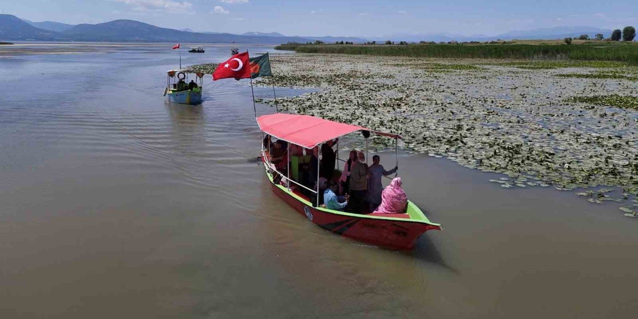 Konya Beyşehir’de "Bangladeş Su Nilüferi" etkinlikleri