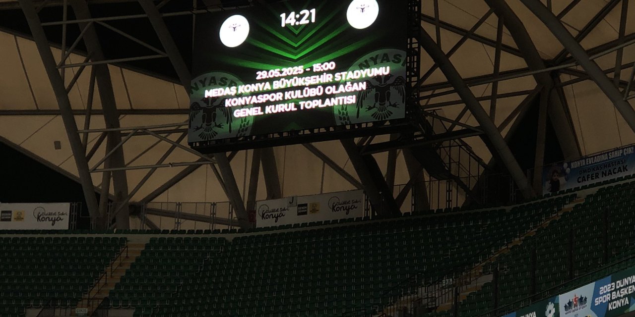 Konyaspor'da kongre için geri sayım başladı!