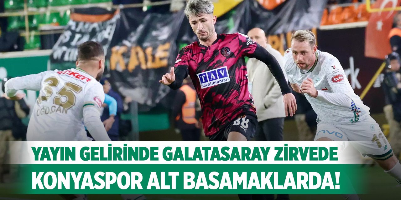 Konyaspor’un yayın geliri ne kadar?