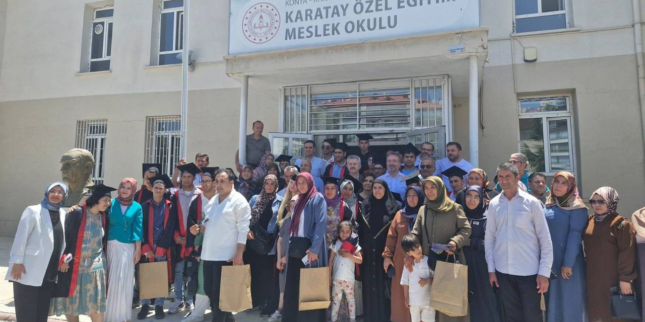 Konya'da özel öğrencilere anlamlı destek