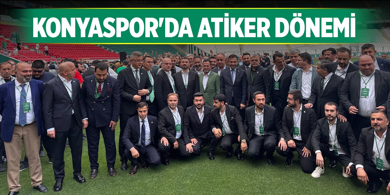 Konyaspor'da yeni dönem başladı!