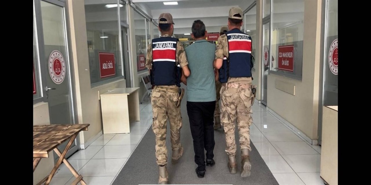 Cinayet zanlısı jandarma ekiplerince yakalandı