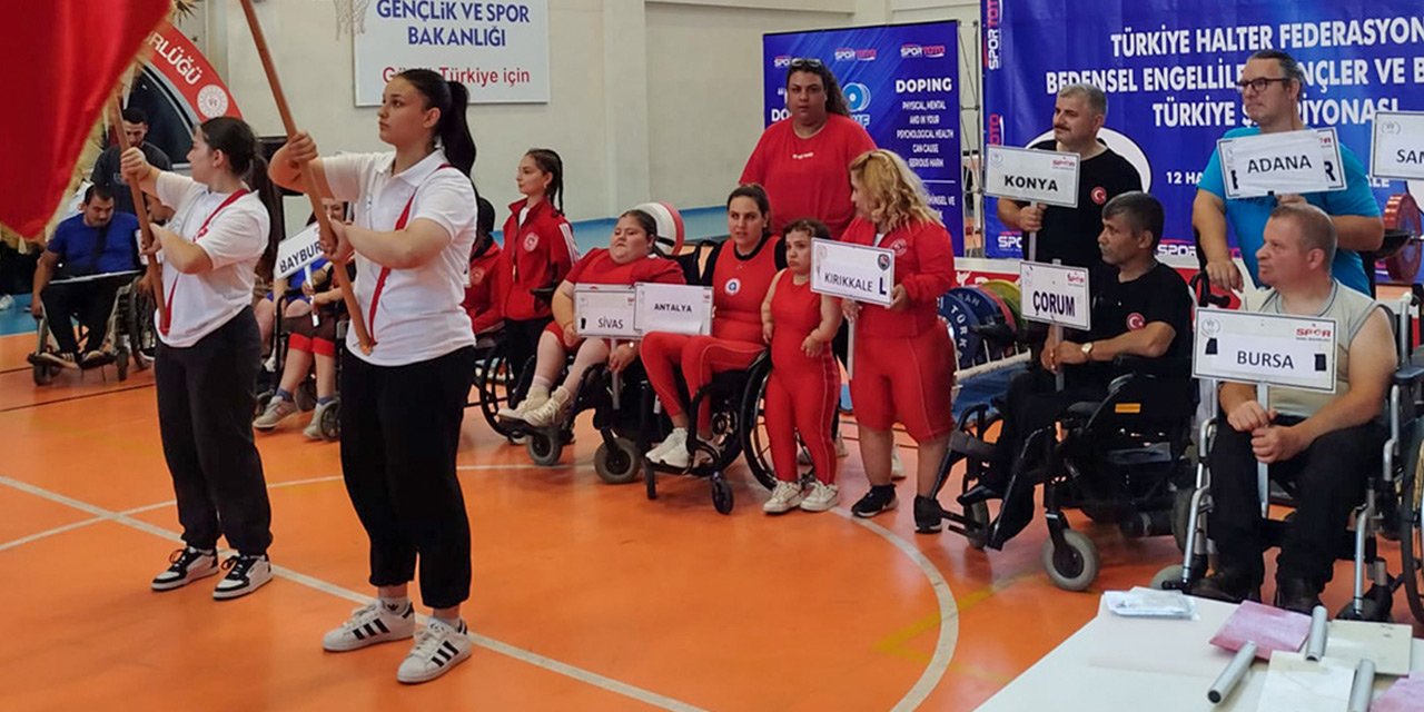 Meramlı haltercilerden çifte zafer