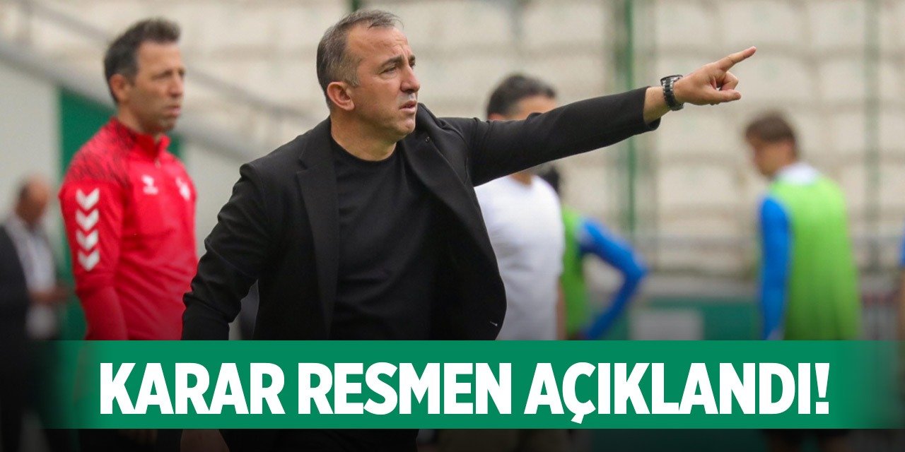 Konyaspor'da yönetim ilk kararını verdi!