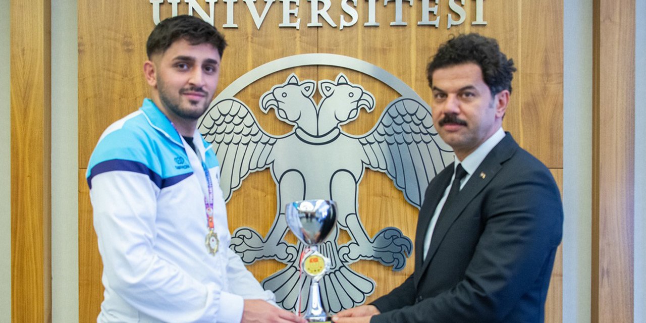 Türkiye’yi İtalya’da temsil edecek şampiyonlardan, Yılmaz’a ziyaret