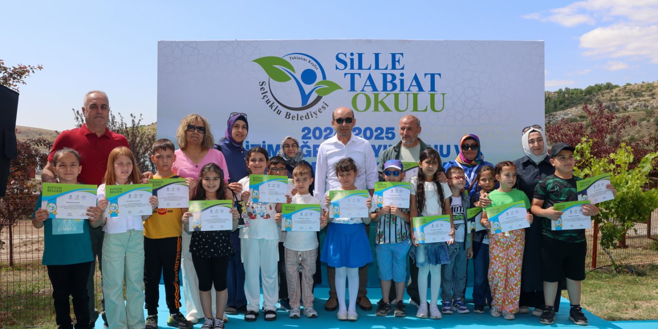 Sille Tabiat Okulu ile binlerce çocuk doğayla buluştu