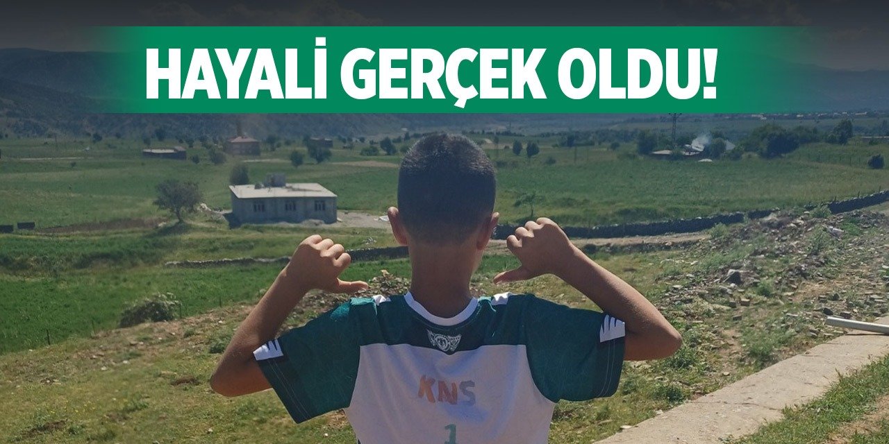 Konyasporlu Deniz Ertaş gönülleri ısıttı!