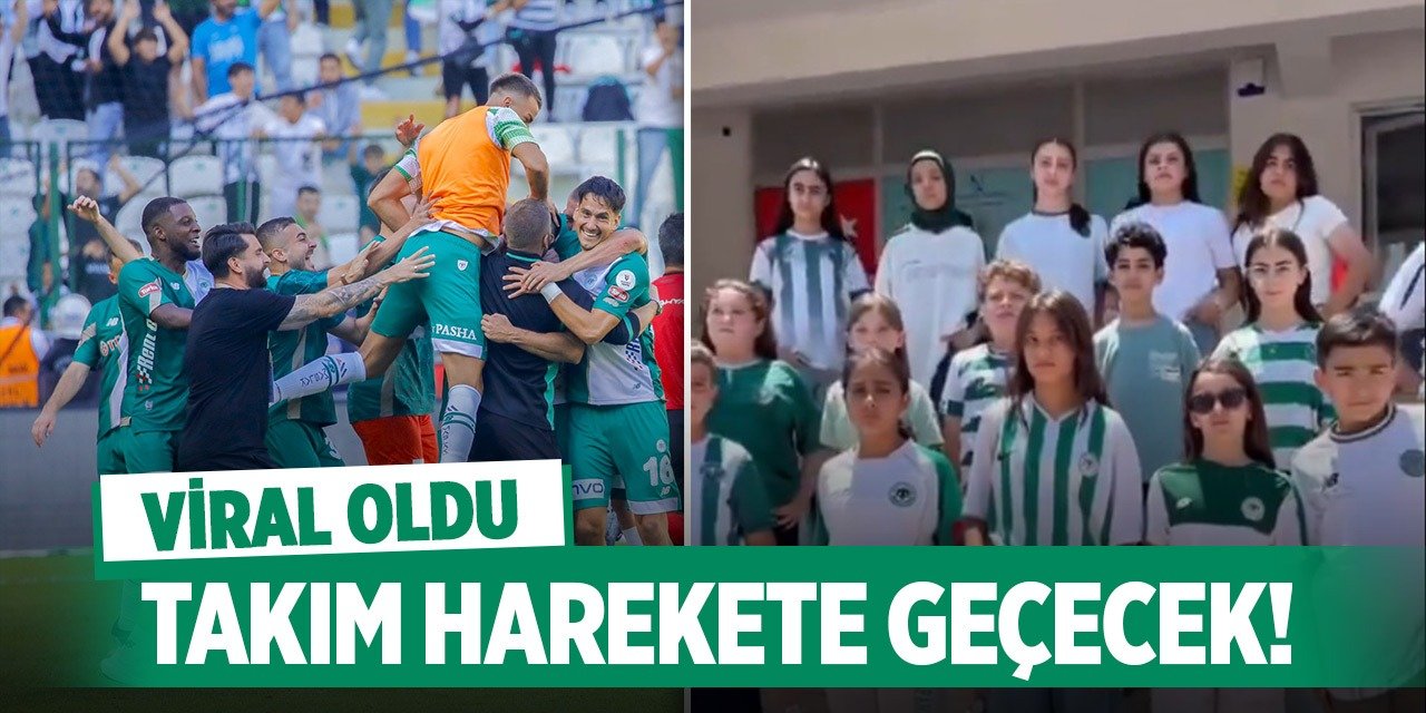 Konyaspor için yeni akım başladı! (Video)