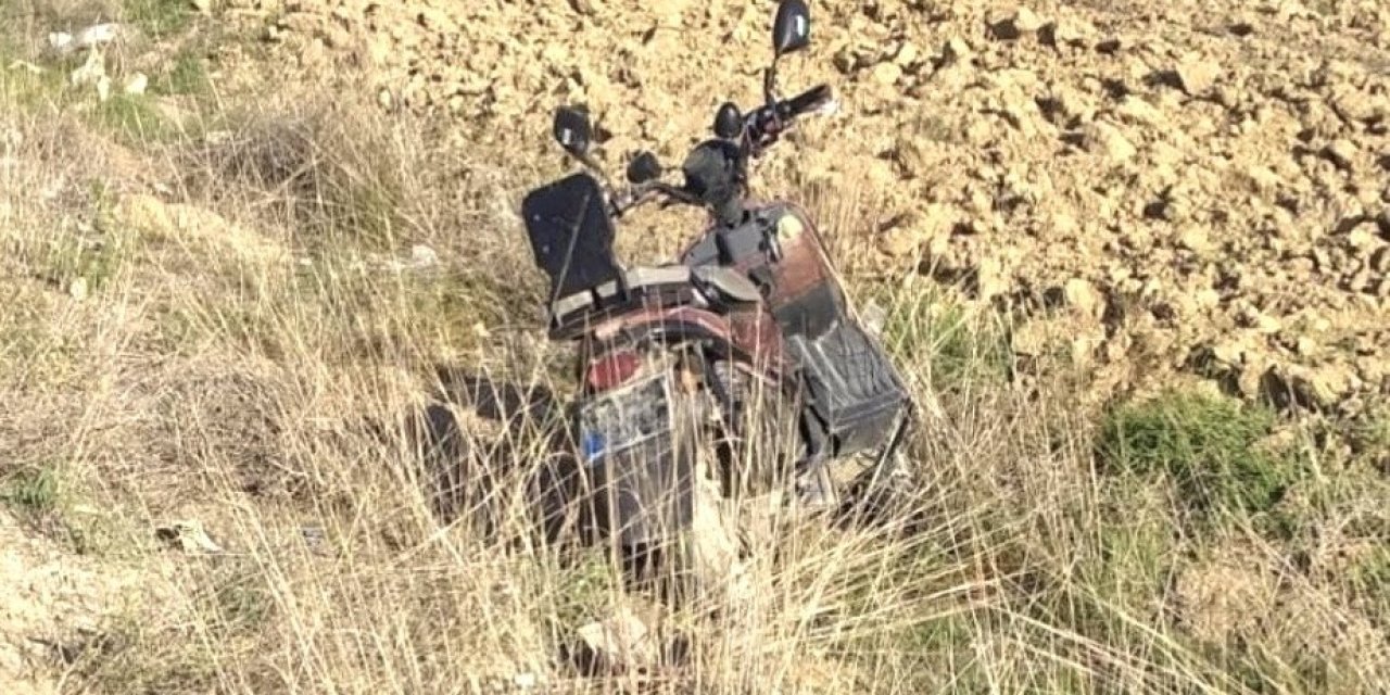 Konya'da elektrikli bisiklet devrildi: 2 yaralı