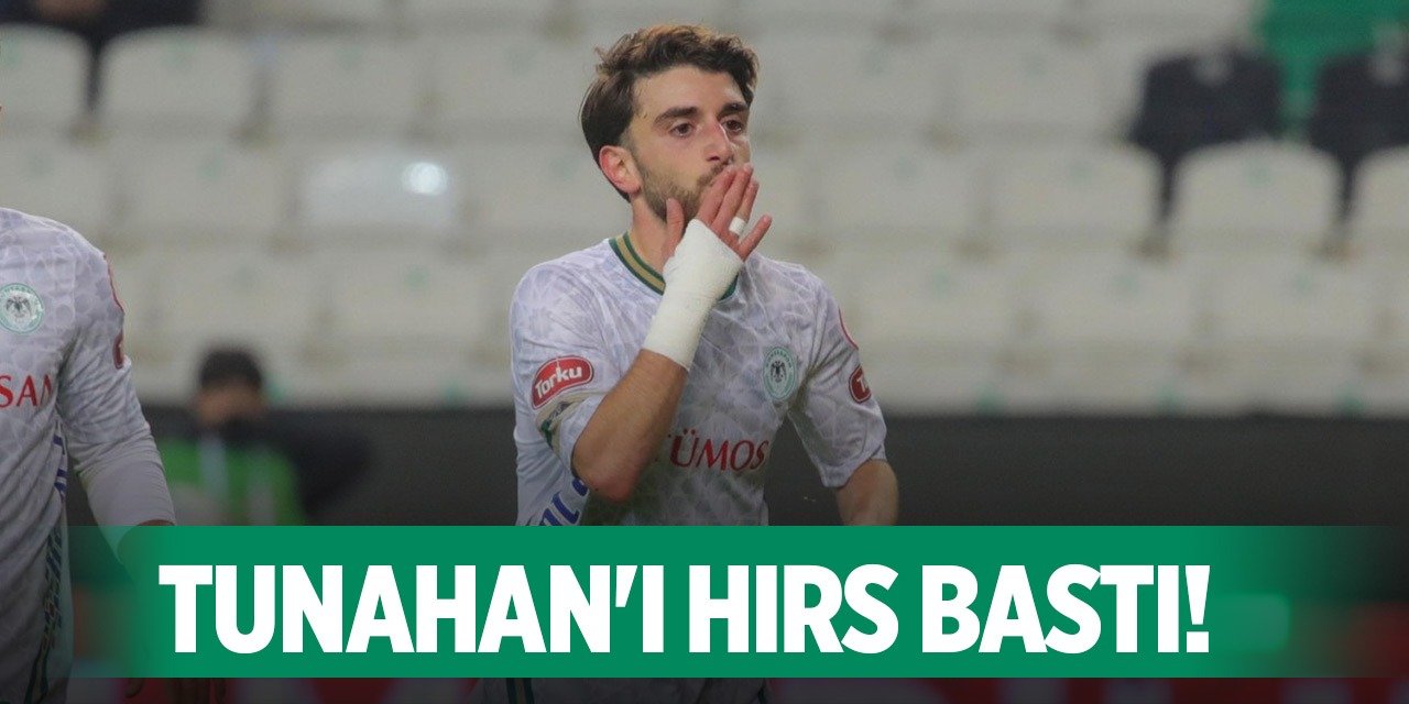 Konyaspor'da Tunahan Taşçı'yı hırs bastı!