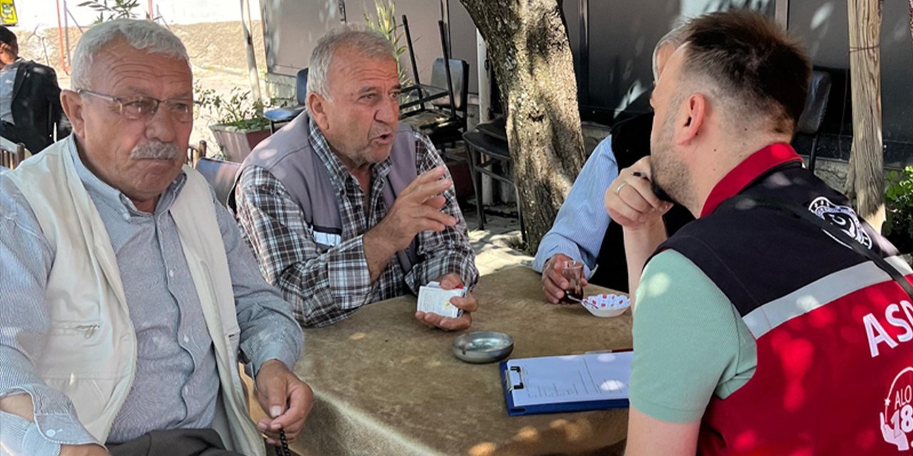 Seydişehir'de vatandaşlara sağlık ve sosyal hizmet konularında bilgilendirme yapıldı