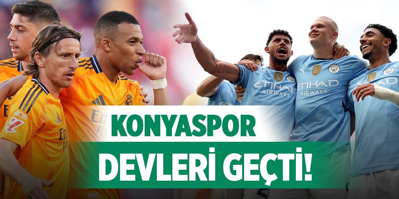 Konyaspor bu istatistikte dünya devlerini solladı!