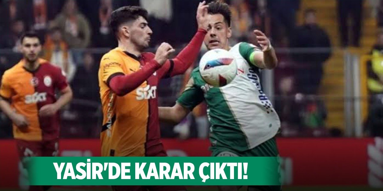 Konyaspor'dan Yasir Subaşı kararı!