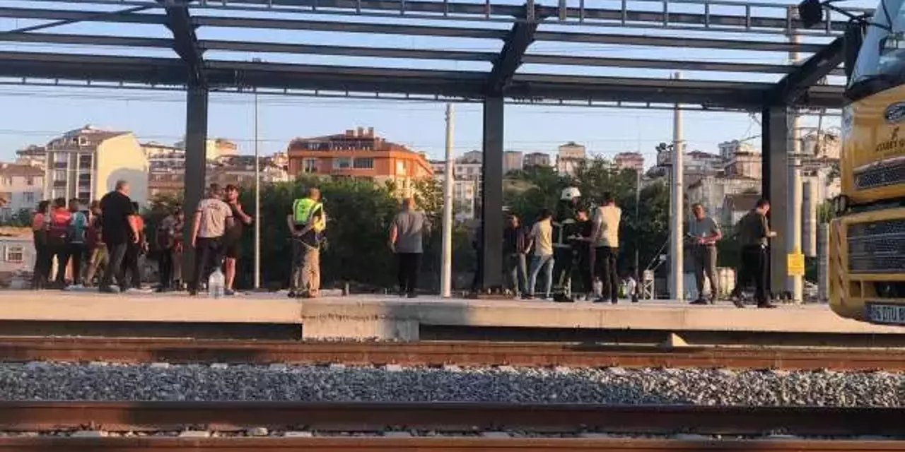 Elektrik akımına kapılan işçi ağır yaralandı