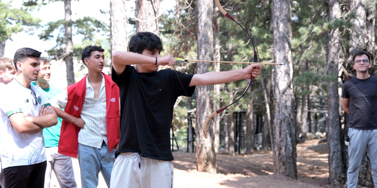 Karatay gençliği kampta buluştu! Doğayla iç içe 3 gün