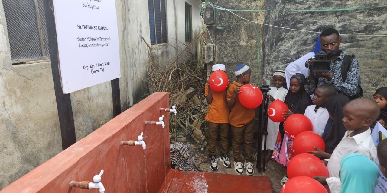 Konya’nın hayrı Tanzanya’ya ulaştı
