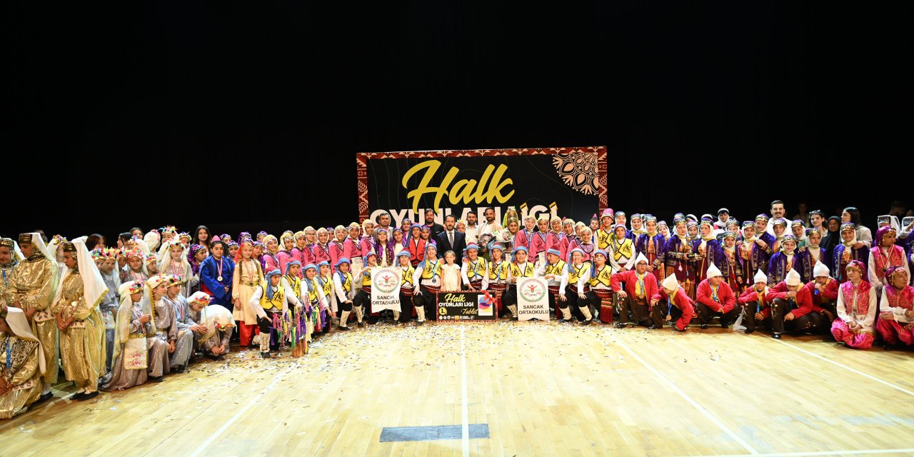 Konya Büyükşehir Halk Oyunları Ligi Finali’nde kazananlar belli oldu