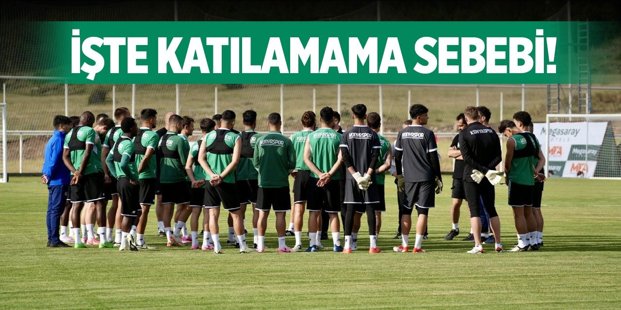 Konyaspor o turnuvada olmayacak!