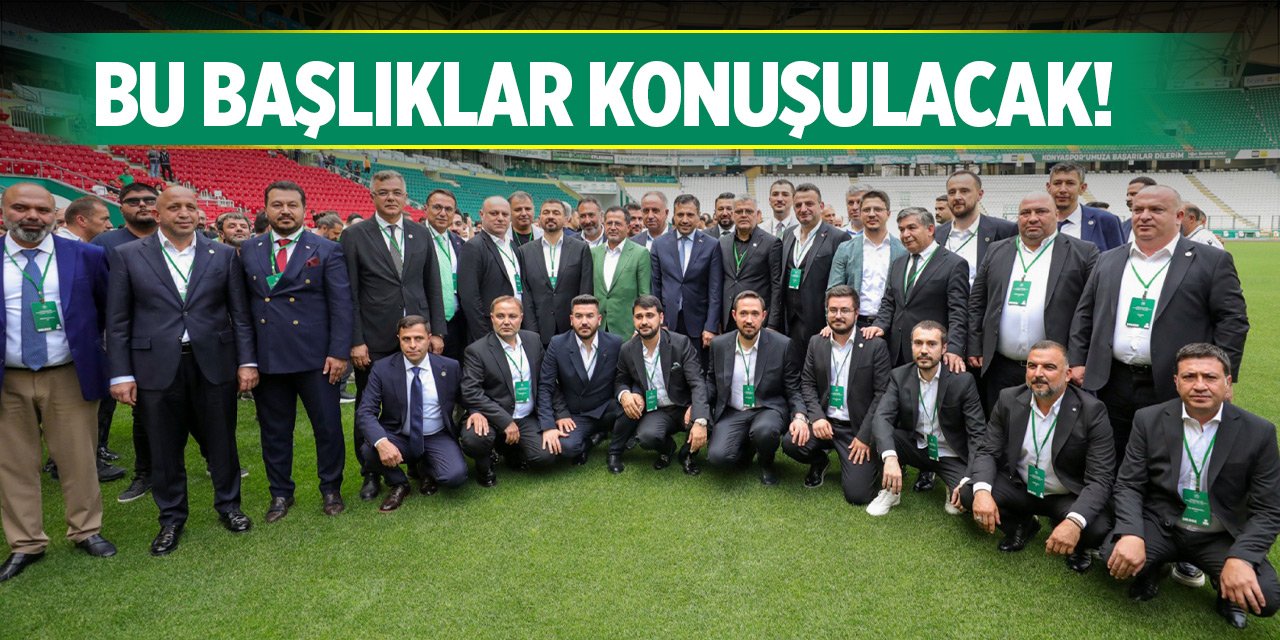 Konyaspor'da cevap bekleyen konular!