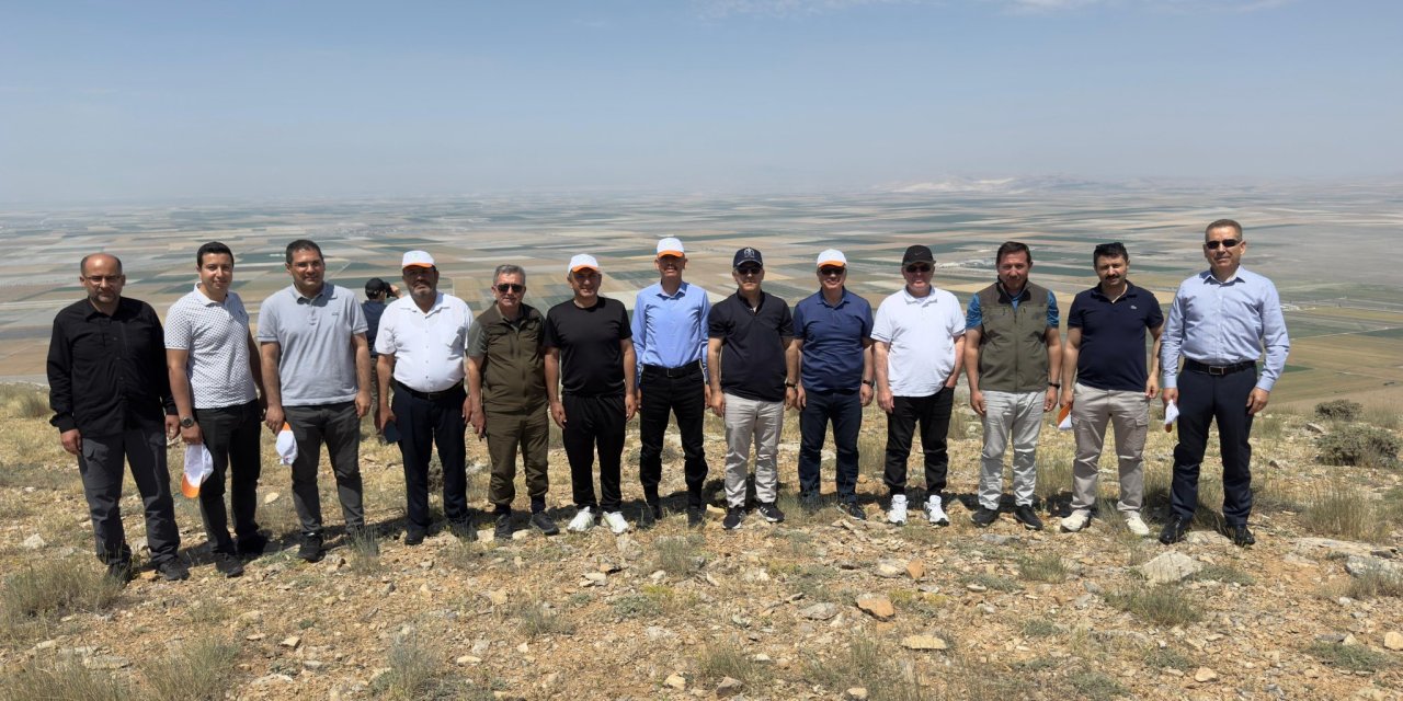 Konya'daki Bozdağ Milli Parkında inceleme