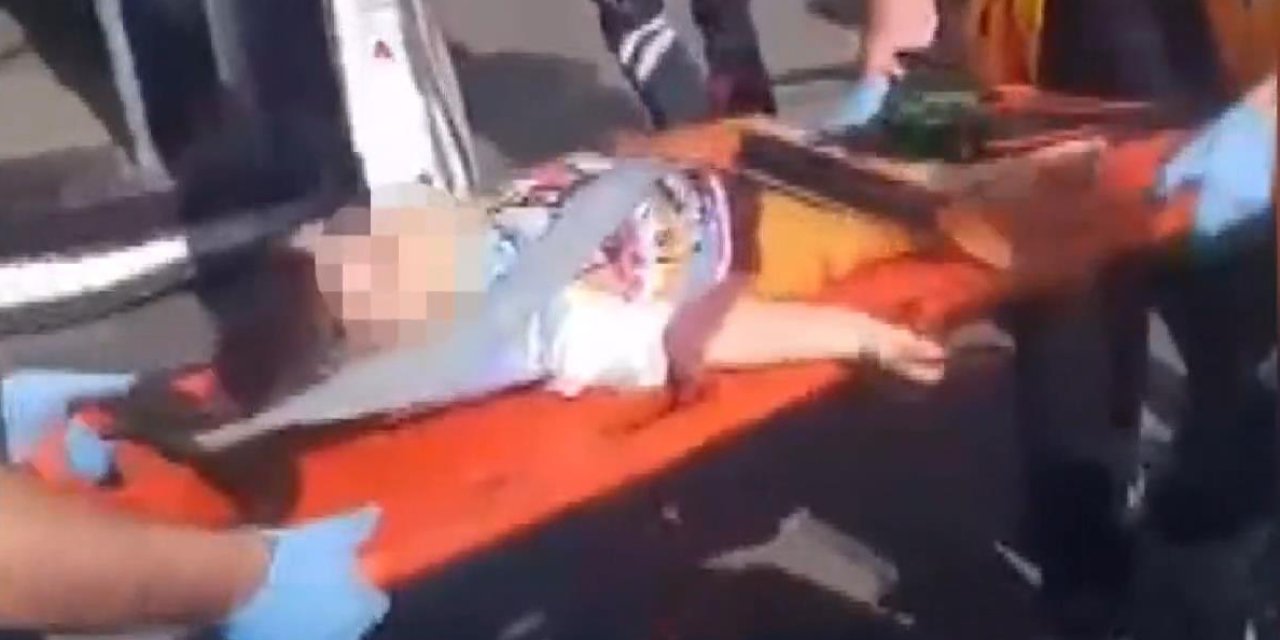 Anne ve çocuğuna otomobil çarptı: 2 yaşındaki Miraç bebek öldü