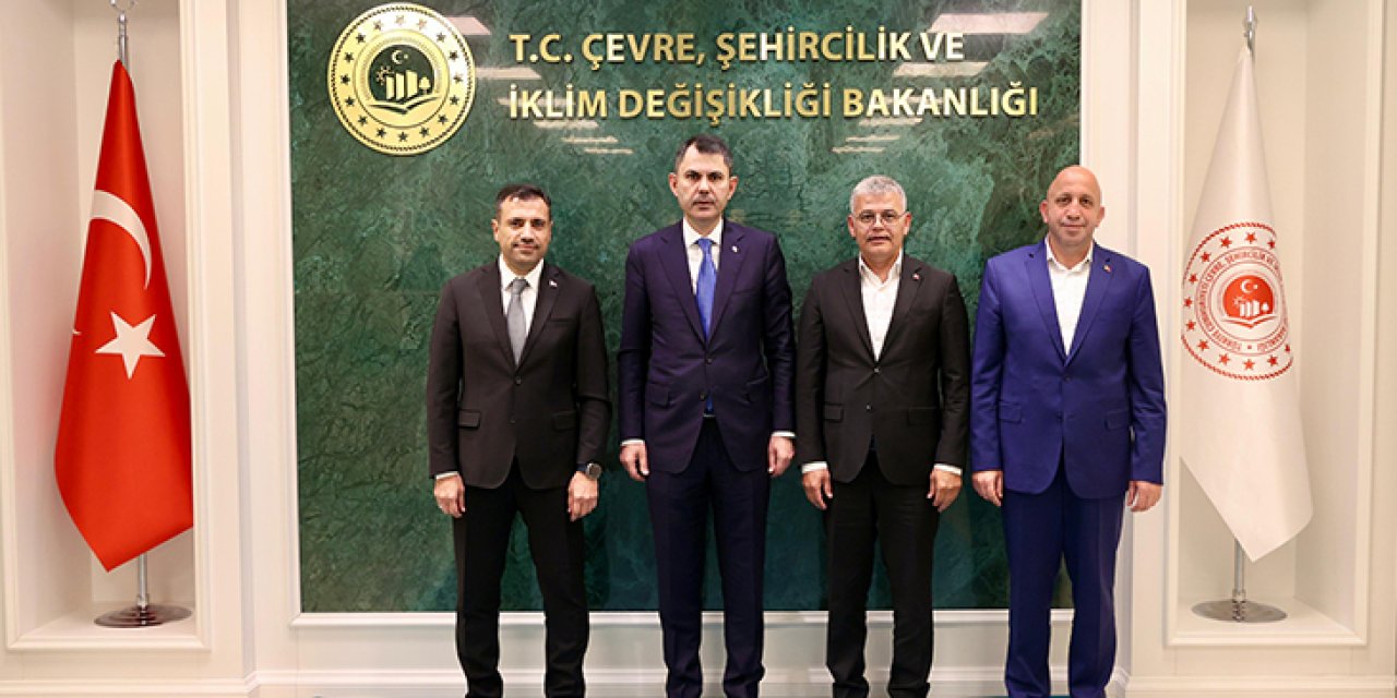 Konyaspor'dan Bakan Murat Kurum'a ziyaret!