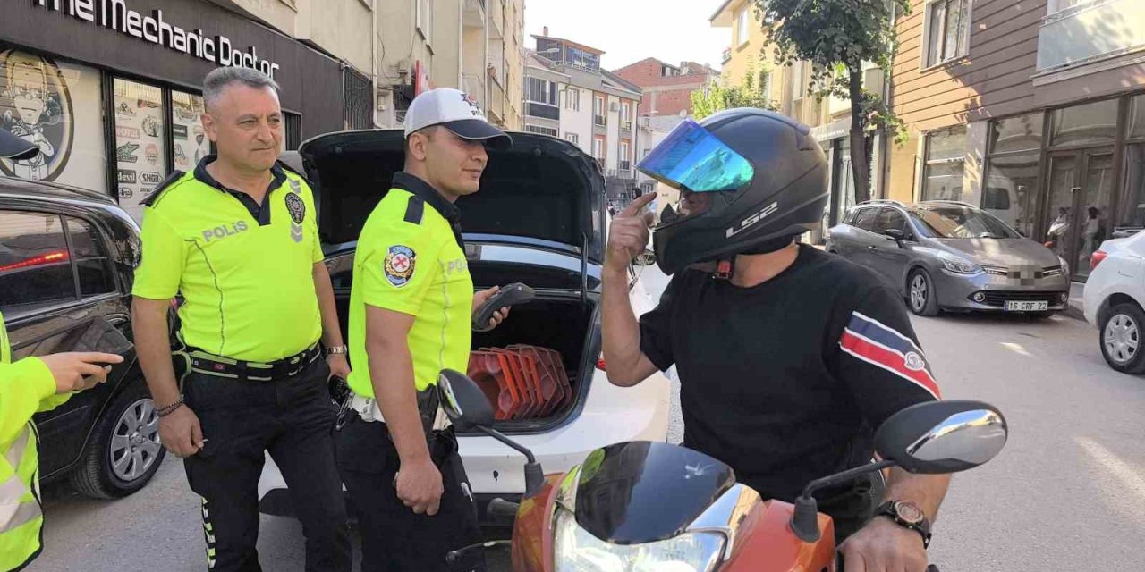 Polisten 10 kez aynı cezayı yedi