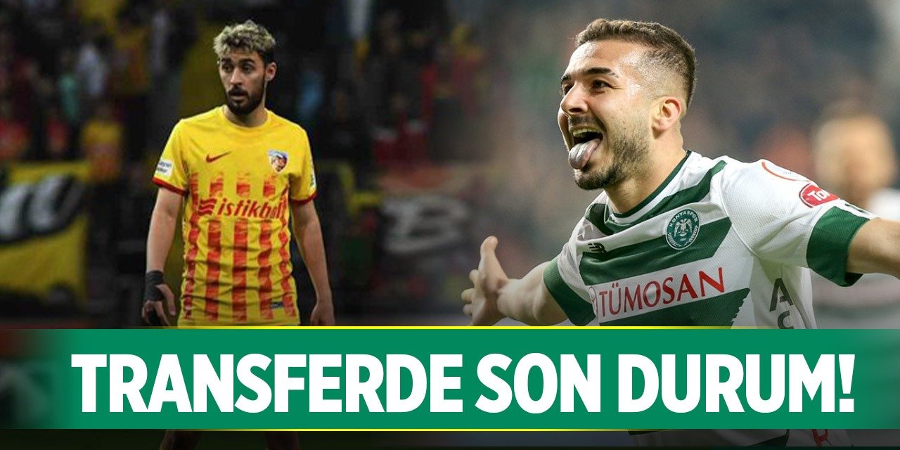Konyaspor'da transfer gelişmeleri!