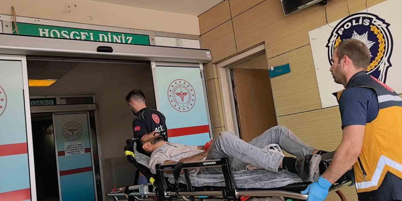 İşçi kolunu makineye kaptırdı