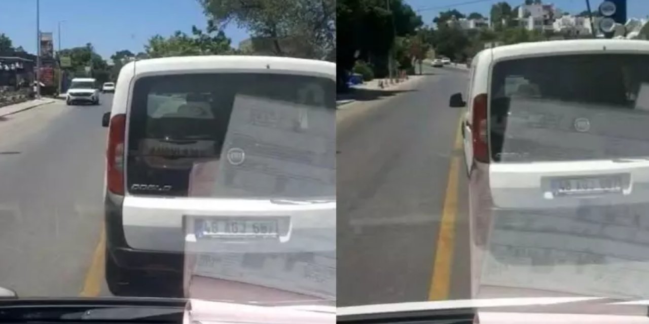 Yol vermemek pahalıya patladı! Sürücüye 933 lira ceza kesildi