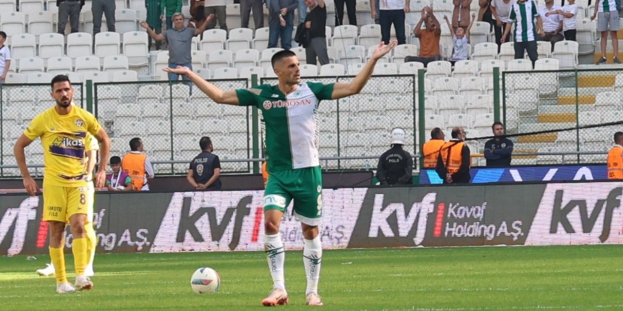 Konyasporlu Danijel Aleksic beklentileri karşılamadı