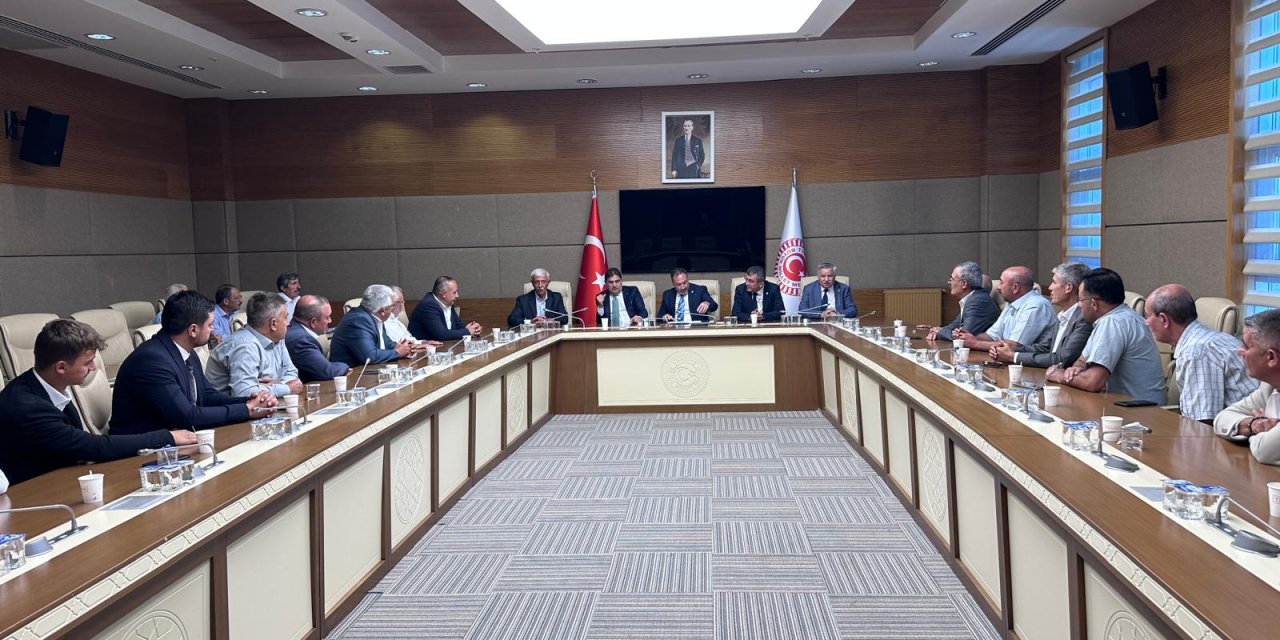 Obruklular Derneği Konya'nın sorunlarını Ankara'ya taşıdı